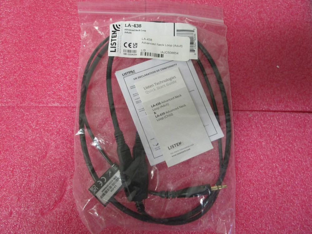 Listen Technologies LA-438 Advanced Neck Loop -adult (la438)