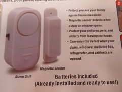 Perfect Security Alarm for Home Doors & Windows 4 pcs -90 dB- Item Brand NEW