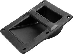 4 Pack Recessed Plastic Speaker Cabinet Handles 6.38×8.5×2 Inch Black For Cases!