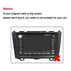 For Honda CRV 2007-2011 Carplay Android 15 Car Stereo Radio Navi GPS+Camera 64GB