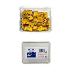 CAR AUTO FUSES MTA ITALY 5,7.5,10,15,20,25,30,40A (50PCS)
