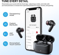 Bluetooth 6.0 Noise Cancelling Earbuds with 30+ Hours Playtime & Spatial Audio