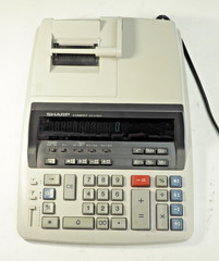Sharp Compet QS-2760H Printer Calculator Desktop Machine