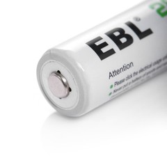 EBL AA AAA Rechargeable Batteries Double A,Triple A NiMh 2800mAh 800mAh +Box Lot