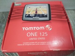 TomTom One 125 (United States) Portable GPS Car Navigation System, 3’5” SCREEN
