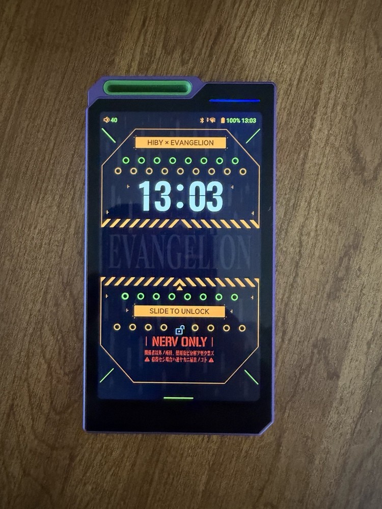 HiBy R4 x Evangelion Limited Edition Digital Audio Player 256GB SANDISK MICROSD
