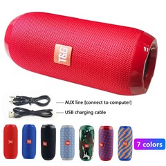 Bluetooth Wireless Speaker Portable Waterproof Stereo Bass Sound USB TF FM Radio