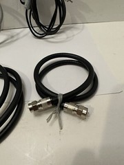3′ HDMI Cable, 3’3.5 mm /2 RCA Audio, 22″ & 36″ coax cords one bundle (T)…