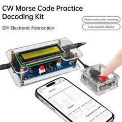 1 Set Trainer Morse Code Decoder Keyer Interpreter DIY Electronic Component Kit