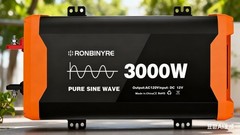 3000W Car Power Inverter DC 12V To AC 110V Pure Sine Wave Solar Converter LCD