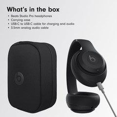 Studio Pro – Premium Wireless Over-Ear Headphones- up to 40-Hour Battery Life, A