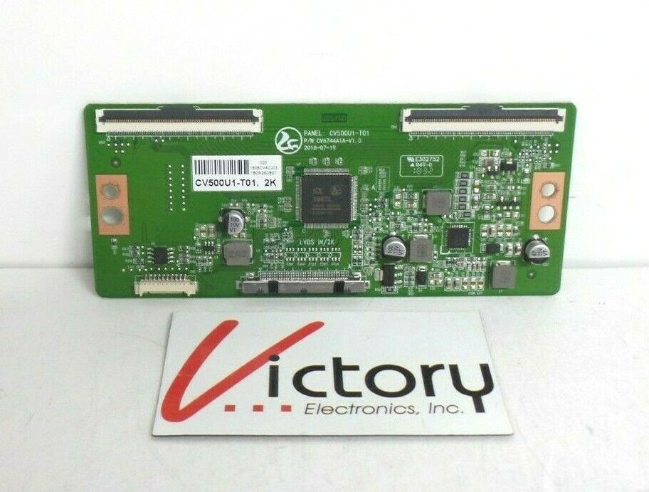 Used Element E2SW5018 T-Con Board | CV500U1-T01 |CV6744A1A-V1.0 Replacement Part