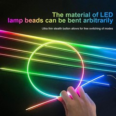 1 in 22 Full LED Bead Symphony Dream Car Interior Ambient Lighting Wireless Kits