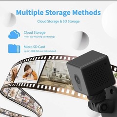 Mini Camera – 4K HD Wireless Small Camera – Tiny Indoor Security Camera with …