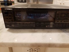 Vintage 1986 Pioneer VSX-5000 Stereo Receiver 100 WPC Only 0.005 THD Phono Input