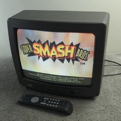 JVC C-13810 Vintage CRT Television Retro Gaming TV With Remote 13″ AV Inputs 90s