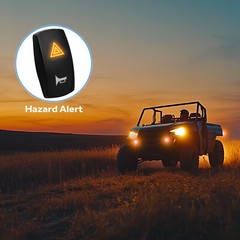 1Set Plug and Play Turn Signal Horn Street Legal Kit For Polaris Can-Am Kawasaki