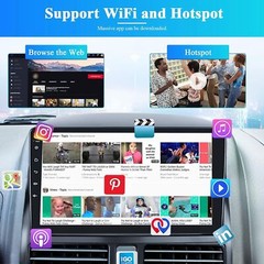 Android 15.0 Car Radio GPS Navi Stereo Wifi Carplay For Honda CR-V 2001-2006 CRV