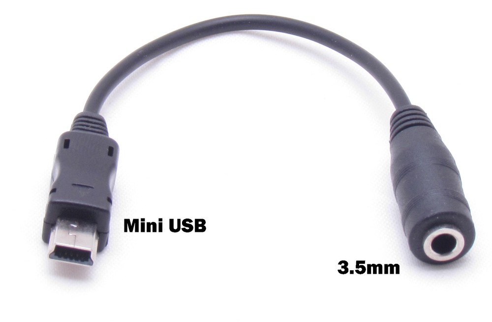 Mini USB to 3.5MM Adapter Jack Plug MOTOROLA V3V3i Cable V 3 Headset Audio