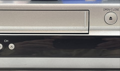 Panasonic DMR-ES35V DVD/VCR Combo Recorder Remote Cables Blank VHS & DVD Works!