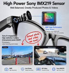 Smart Glasses HD Camera Bluetooth • iOS/Android | Ray-Ban Meta Alternative