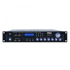 Pyle Bluetooth 3000W 2-Ch Hybrid Pre-Amplifier w/ USB/SD/AUX/AM/FM Radio P3001BT