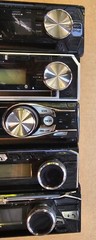 ORIGINAL KENWOOD/JVC POWER/VOLUME CAR STEREO SET OF 2 KNOB, NEW