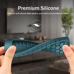 Remote Case for Alexa Voice Remote Pro (2022) Shockproof Silicone Remote Cover