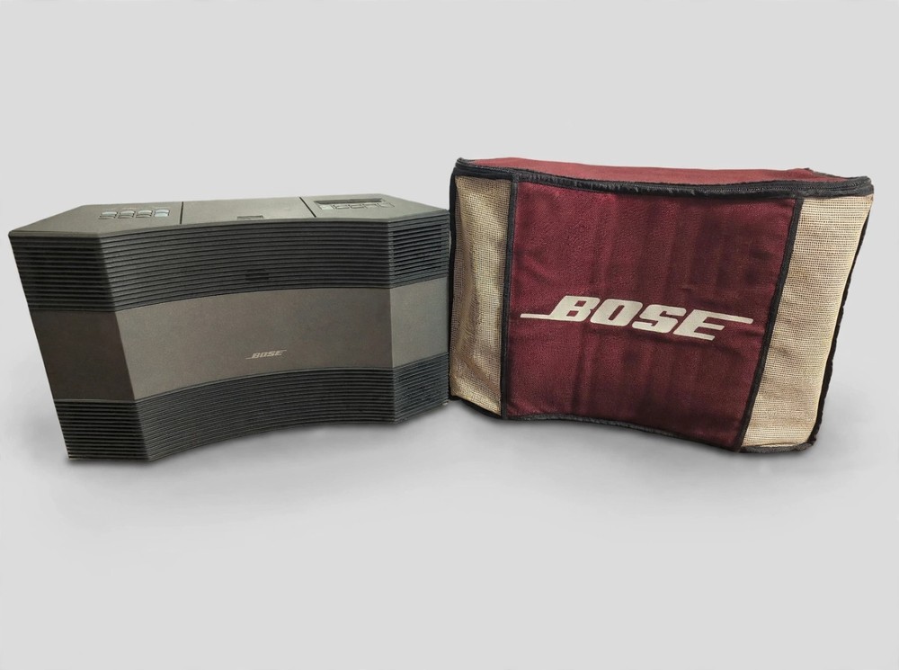 Bose Acoustic Wave Music System II w/ Remote + Battery Powered Travel Case