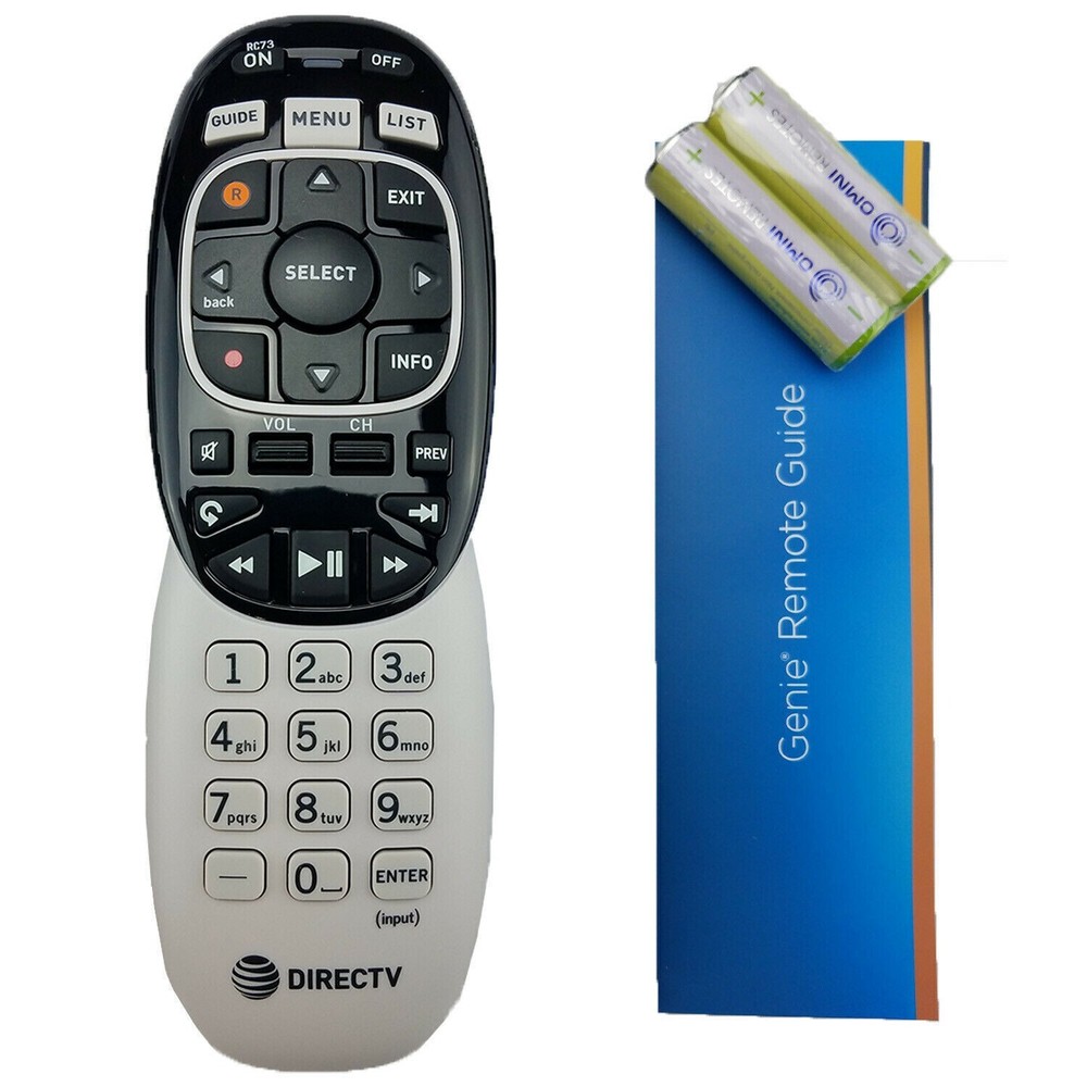 New DirectTV Direct TV RC73 IR/RF Universal Remote Genie Guide Authentic OEM