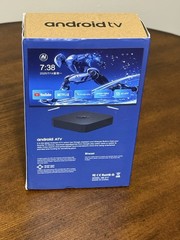 Ai android tv Media Streamer Box Black Quad Core Voice Commands Wi-Fi HDMI