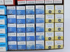 6AK6 6BH6 6X8A 6AS5 6BN4A 6GH8A 12BA6 6CB6A 6CF6 Vintage NOS Tubes (lot of 80)