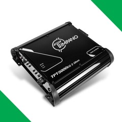 (1) FULL RANGE AMPLIFIER TIMPANO 5500W 1 CHANNEL TPT-5000EQ-2 2Ω CAR PRO AUDIO