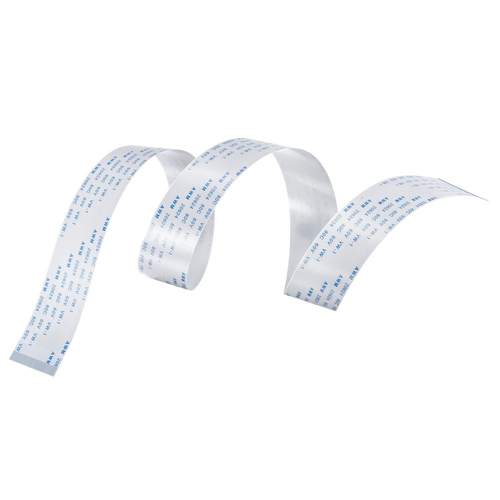 5pcs FFC Ribbon Flat Flexible Cable 40 Pin 0.5mm 500mm B Type for LCD Laptop