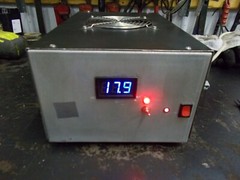 100 AMP HOMEBREW UNREGULATED POWER SUPPLY, WORKS WELL, 110VOLT.
