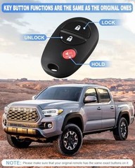 Key Fob Keyless Entry Remote Replacement for Toyota Tacoma Tundra 3Button