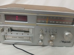 AI Rhapsody RY-1082 AM/FM/MPX Stereo Receiver 8 Track Cassette Parts Or Repair