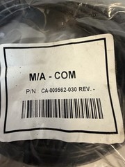 NEW Harris M/A-Com COM Port Radio Cable CA-009562-030 3-Pin 30-ft