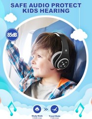 Bluetooth Headphones for Kids, 85db Volume Limited, up to 6-8 Hours Play