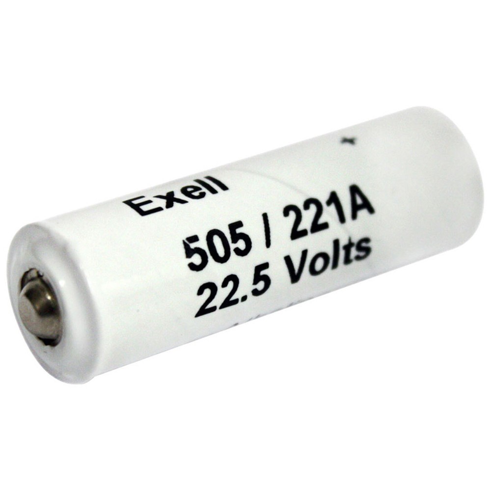 Exell Alkaline Battery A221/505A Compatible With NEDA 221 Eveready 505