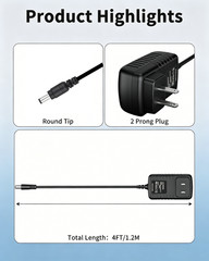 29.4V Adapter for Hoverheart LBW12A LBW-12A 25.2V 2Ah 50.4Wh Lithium-ion Battery