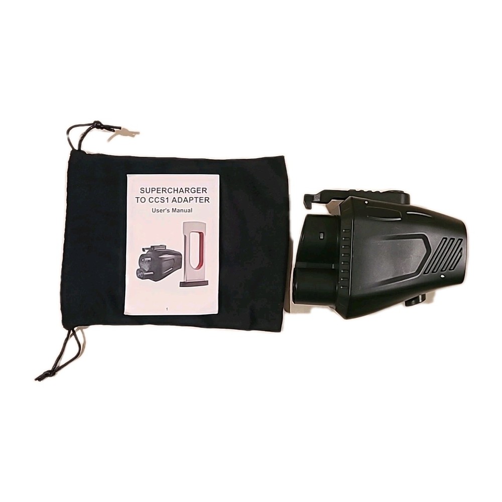 DD005 Black 500A 1000 Volts Supercharger To CCS1 Adapter IP65