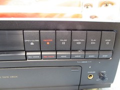 ESTATE* VINTAGE OPTIMUS DCT-2000 DIGITAL COMPACT CASSETTE TAPE DECK ~READ