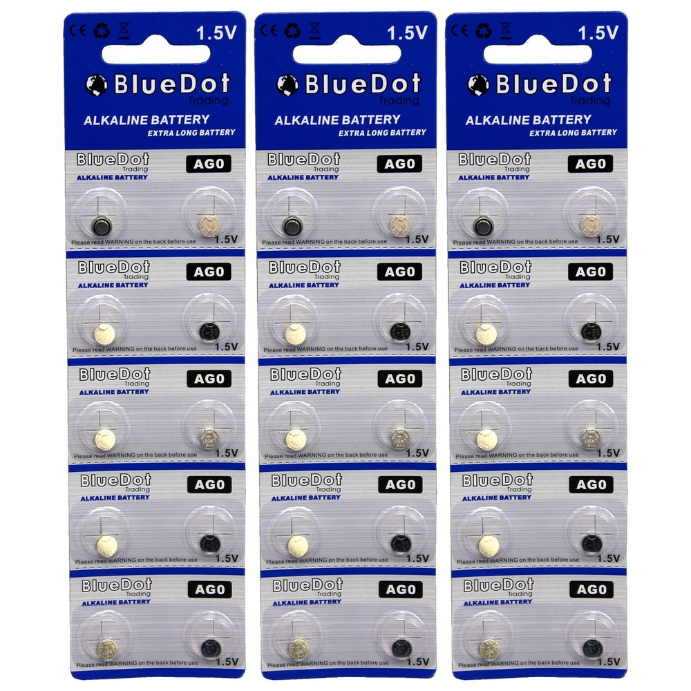 30 pcs AG0 LR63 379 LR521 1.5 Volt AGO Alkaline Watch Battery SHIPS FREE FROM US