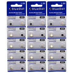 30 pcs AG0 LR63 379 LR521 1.5 Volt AGO Alkaline Watch Battery SHIPS FREE FROM US