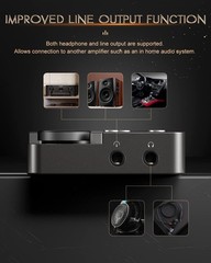 HiFi MP3 Player, Lossless DSD Digital Audio, 64GB Memory Card, Portable Music