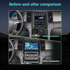 9.7″ Tesla Style FOR Ford Taurus 2013-2019 Android 14.0 CARPLAY GPS RADIO STEREO