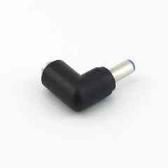 10x DC Power 5.5x 2.5mm Female To 5.5 x 2.1mm Male Right Angle Adapter Connector