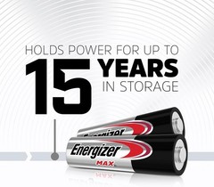 24 Pack – Energizer AA Batteries, MAX Double AA Battery Alkaline, 24 Count