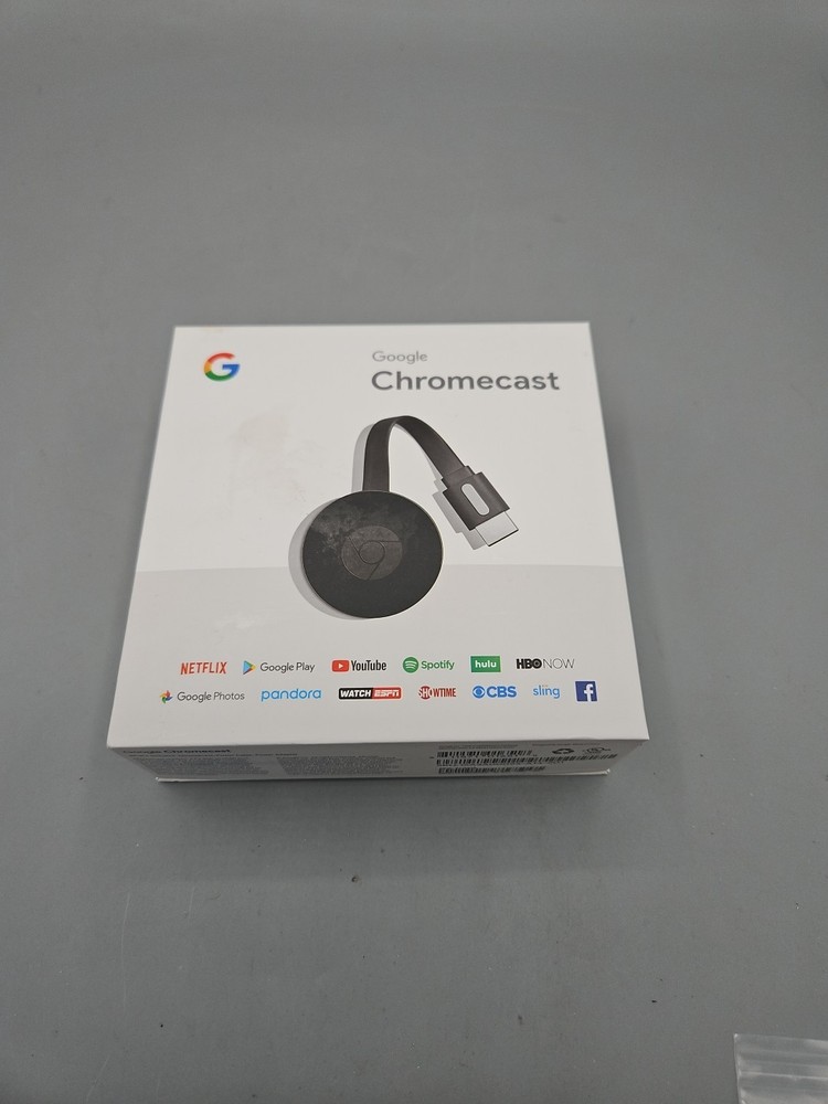 Google Chromecast (2nd Generation) HD Media Streamer – Black (GA3A00097-A03-Z01)